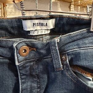 Pistola Audrey Mid Rise Skinny Jeans.